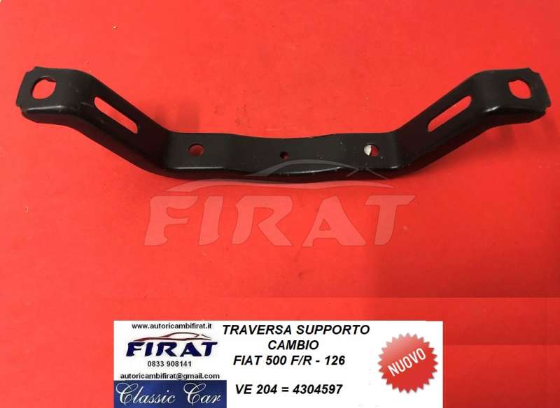 TRAVERSA SUPPORTO CAMBIO FIAT 500 - 126 (204)
